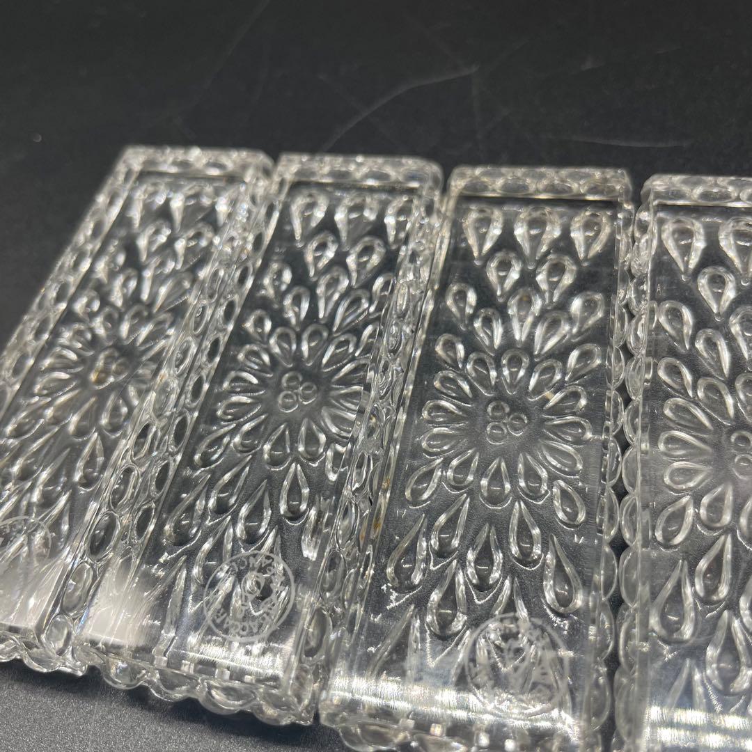 【極美品】 バカラ Baccarat ナイフレスト 12本セット 雫 箸置き