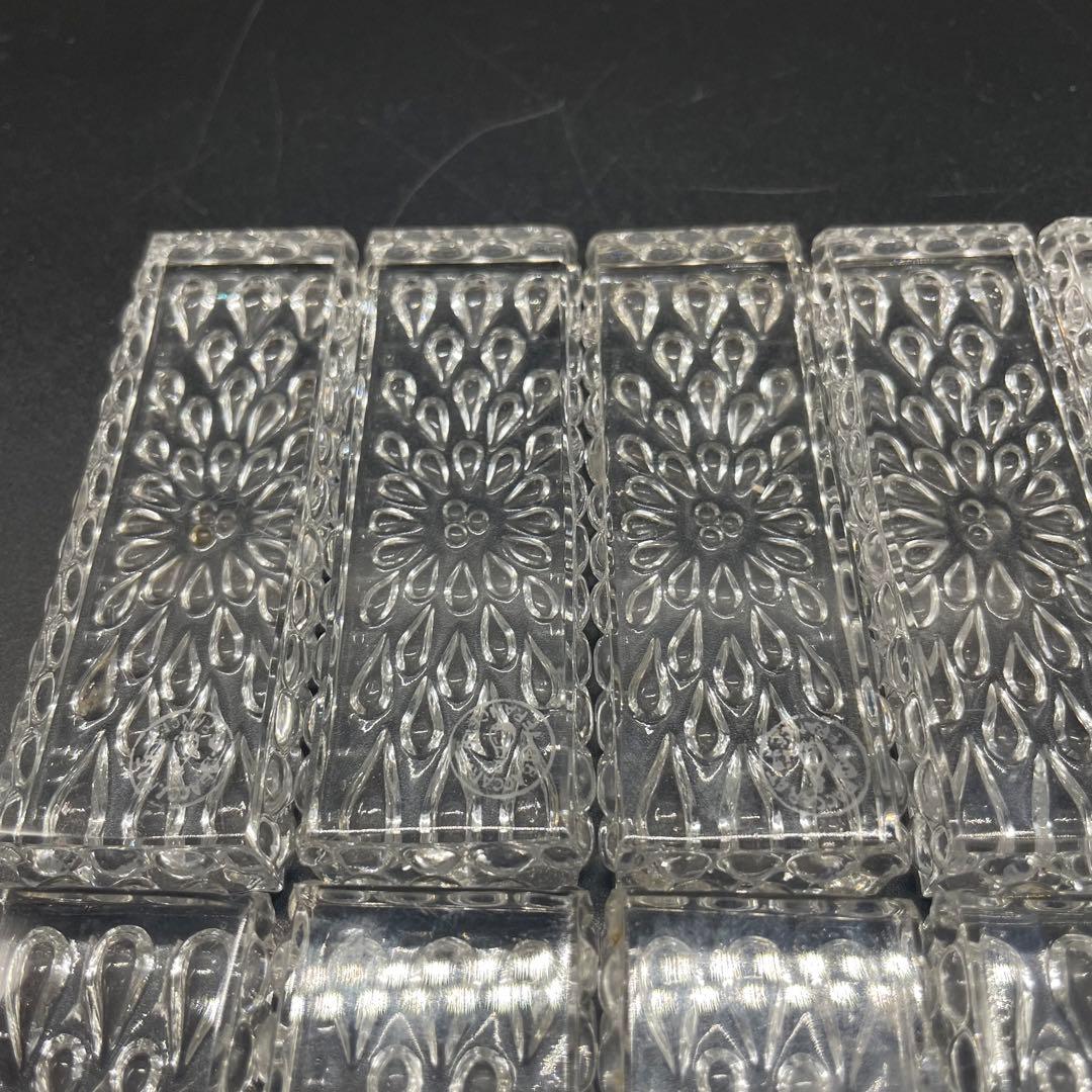 【極美品】 バカラ Baccarat ナイフレスト 12本セット 雫 箸置き