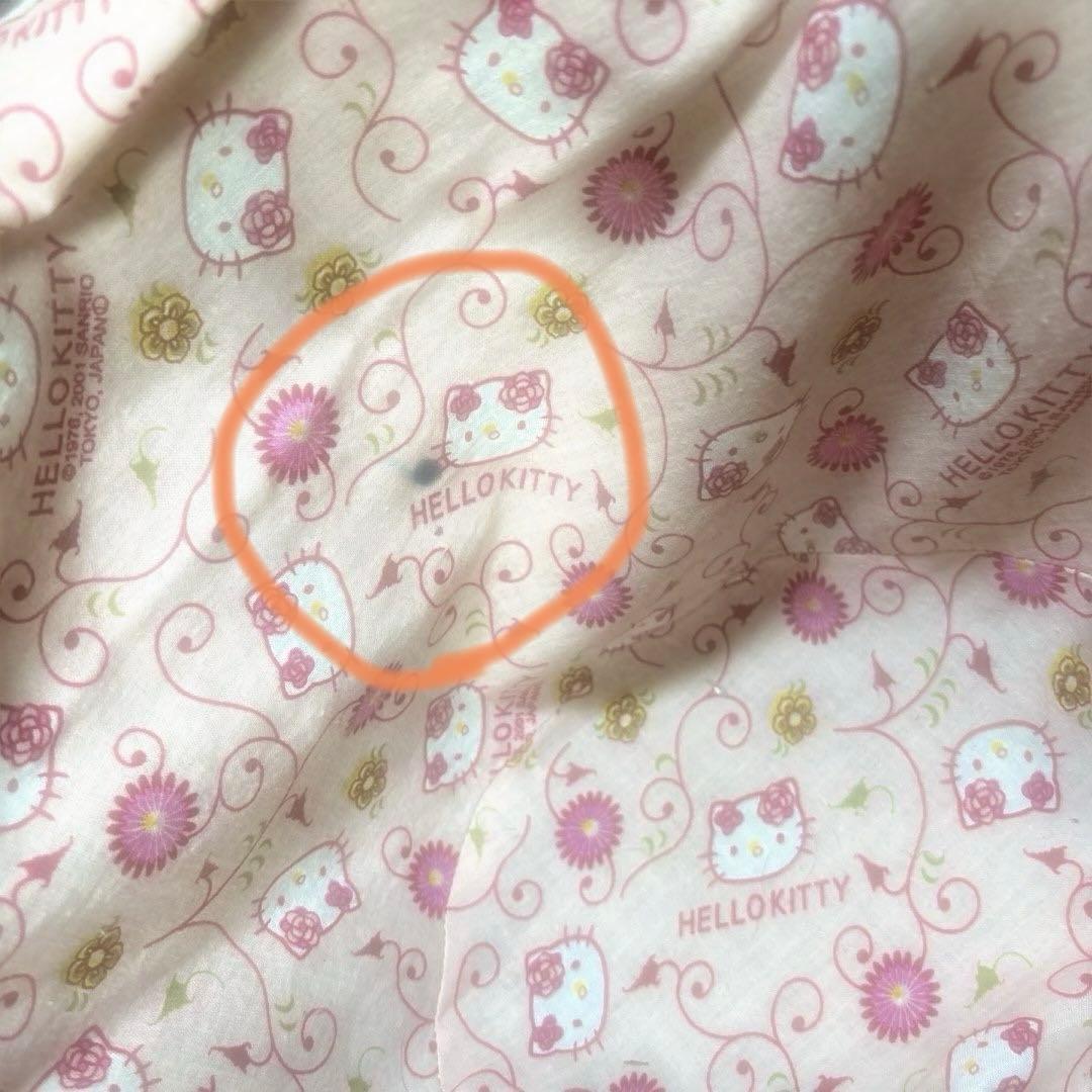 希少　サンリオ　カオハナキティ カゴ バスケット 平成レトロ 2001年