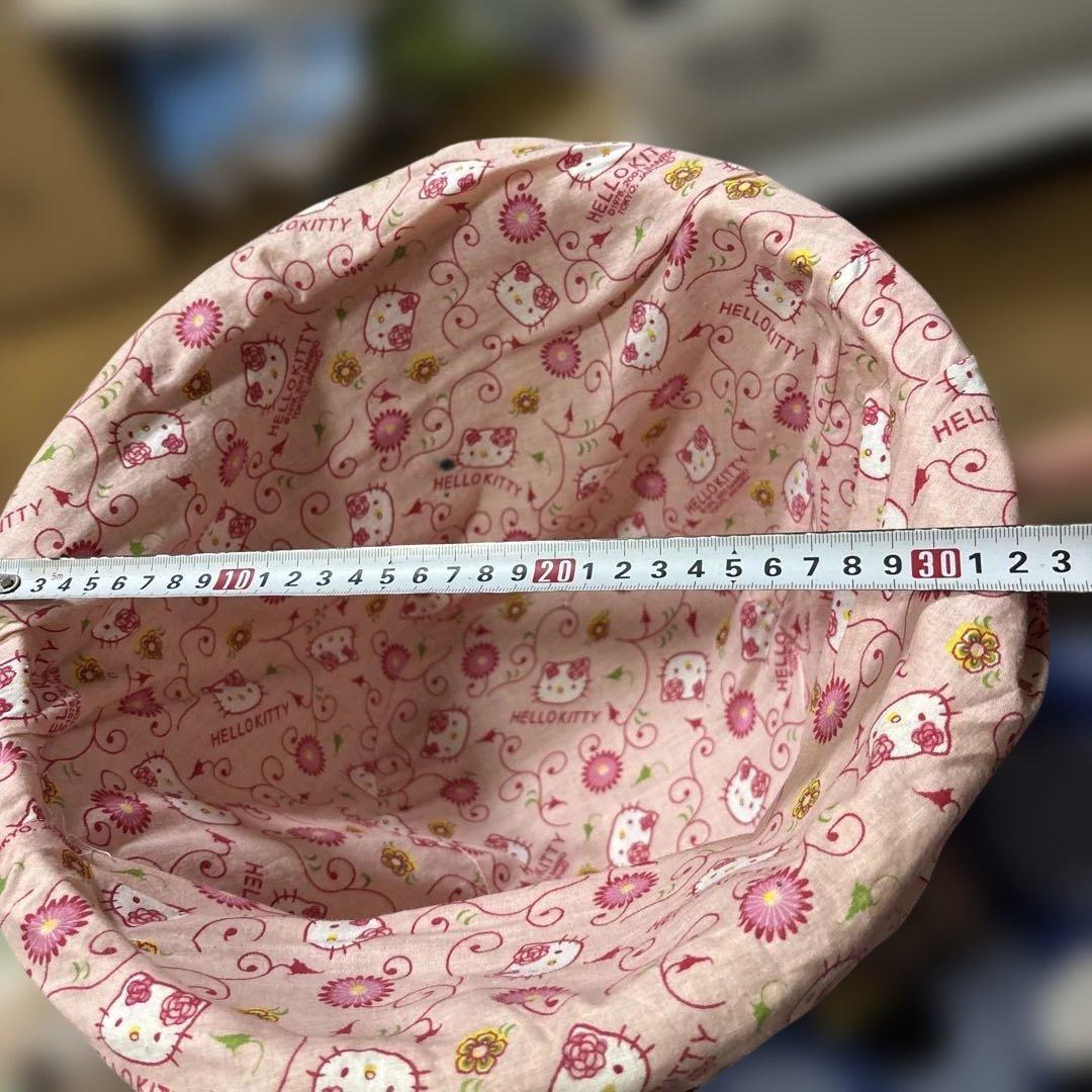 希少　サンリオ　カオハナキティ カゴ バスケット 平成レトロ 2001年