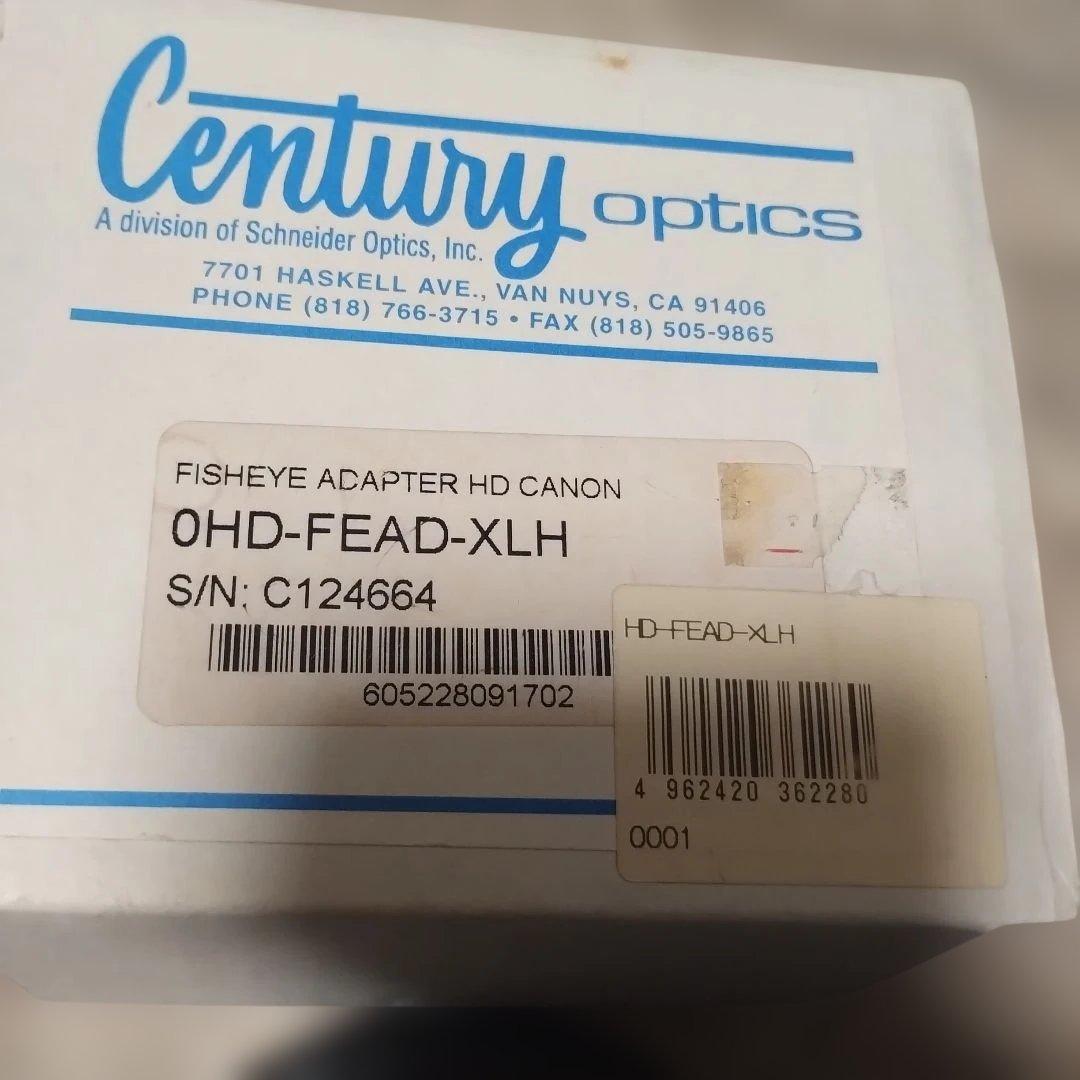 Century optics OHD-FEAD-XLH フィッシュアイアダプター