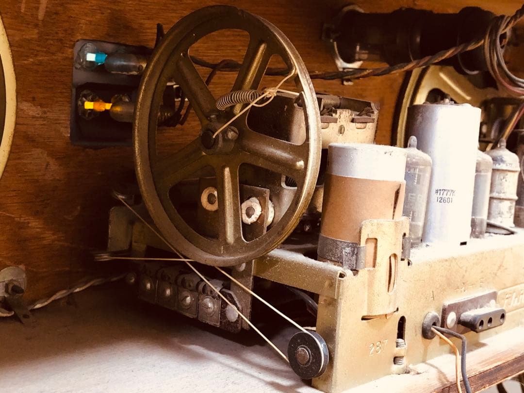 ナショナル真空管ラジオ 動作未確認 ジャンク レトロ アンティーク