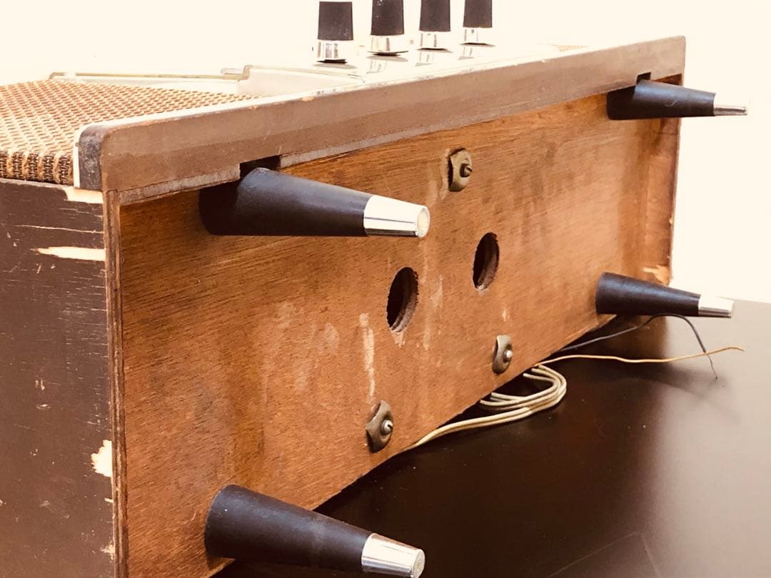 ナショナル真空管ラジオ 動作未確認 ジャンク レトロ アンティーク