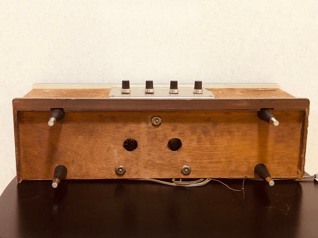 ナショナル真空管ラジオ 動作未確認 ジャンク レトロ アンティーク