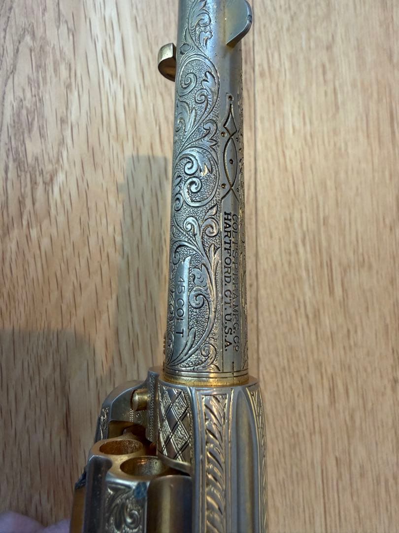 金属モデルガンACGコルトSAA.45　ジョージ・S・パットン将軍記念モデル