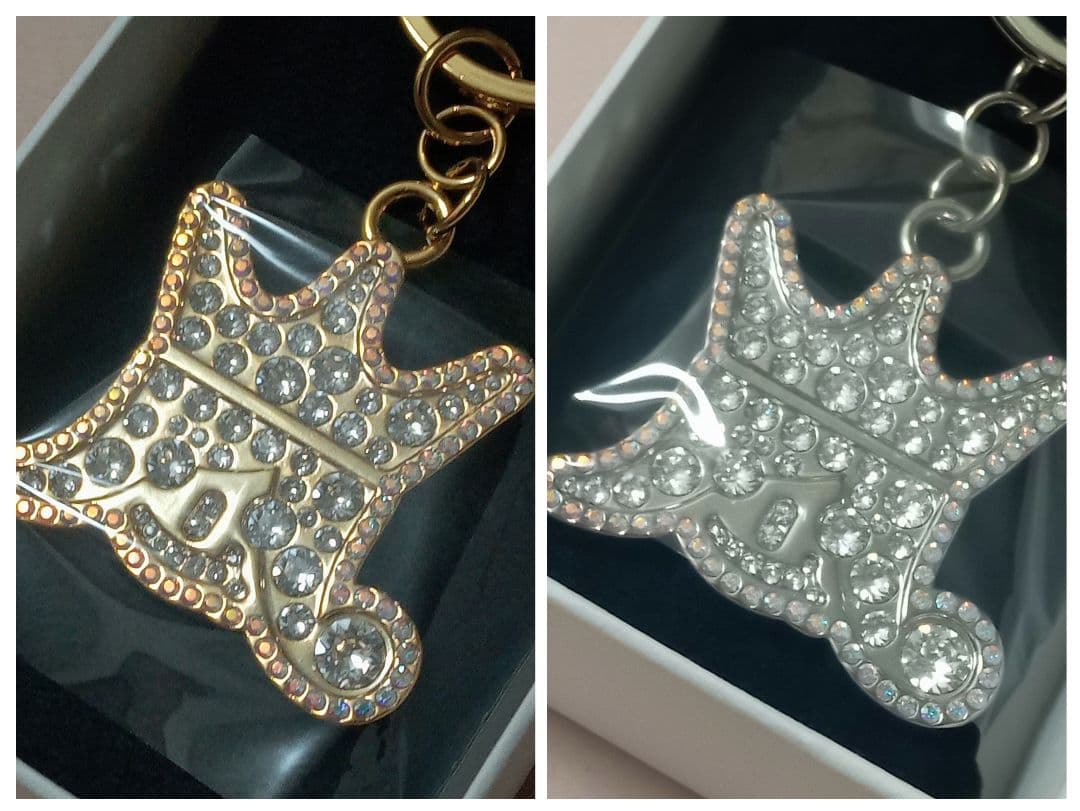 【新品未使用】スワロフスキー 嵐を旅する展覧会 キーホルダー 2個セット