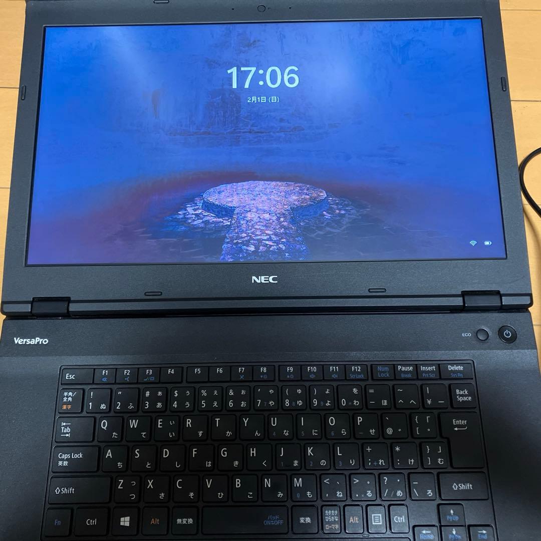 Windowsノート本体 NEC VersaPro VX-4 VKH19X-4 i7 8650U 16GB