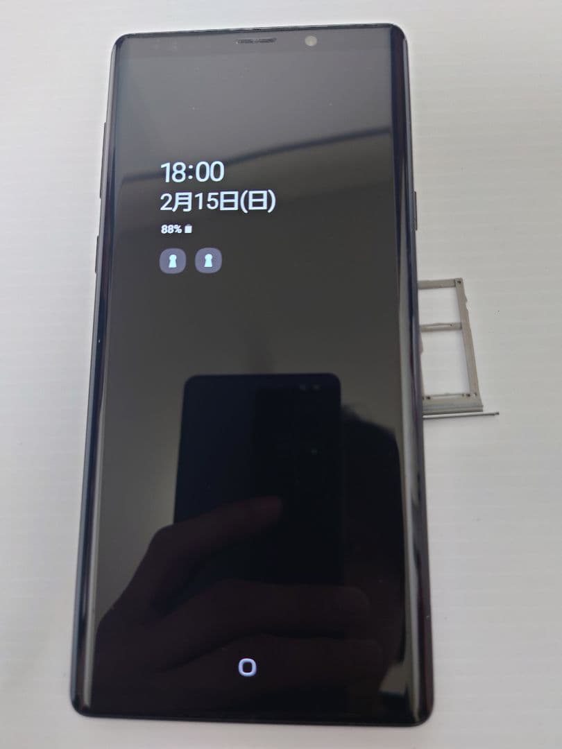 Samsung Galaxy Note 9 ブラック 本体