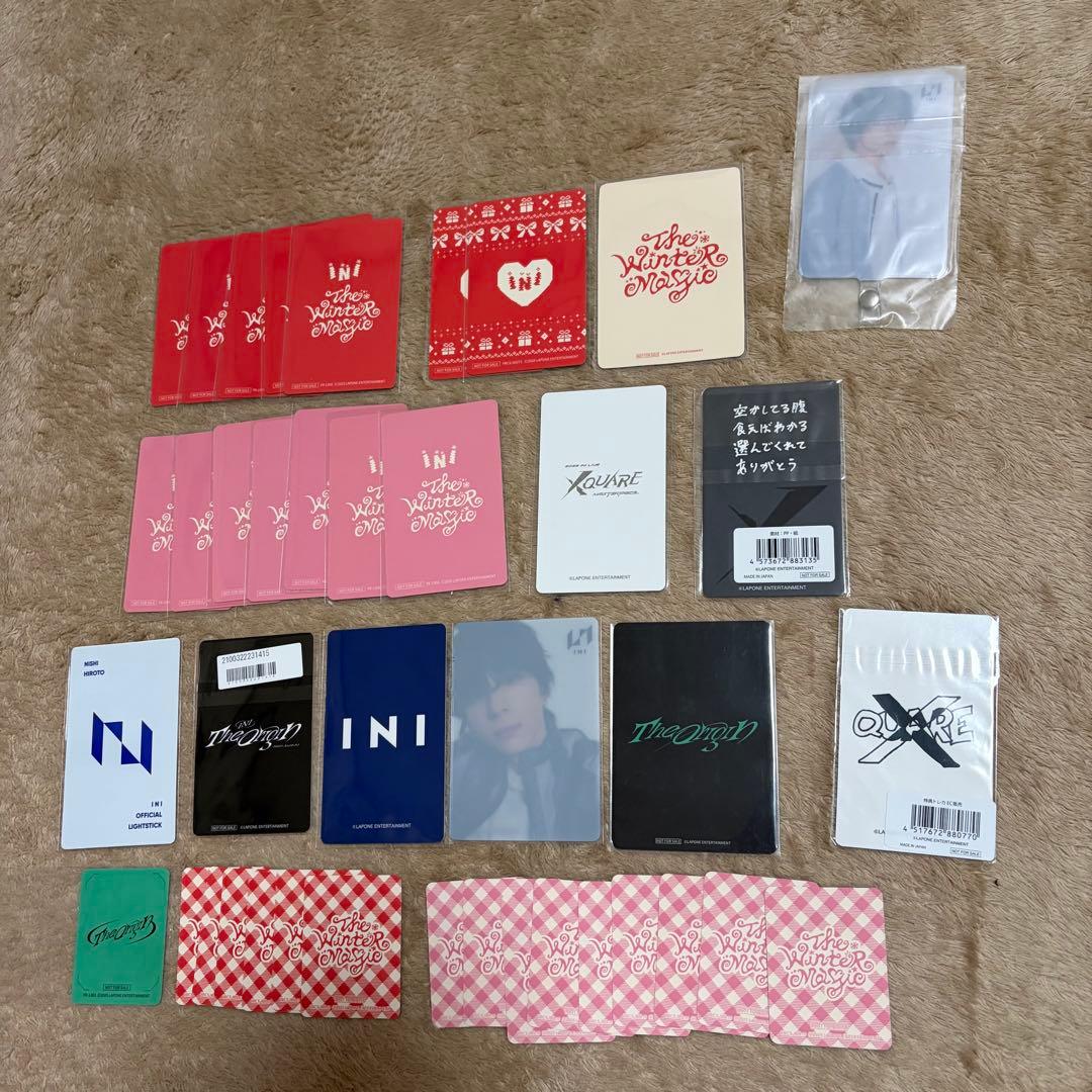 INI 西洸人 トレカ まとめ売り ウィンマジ ジオリ サバイブ セット