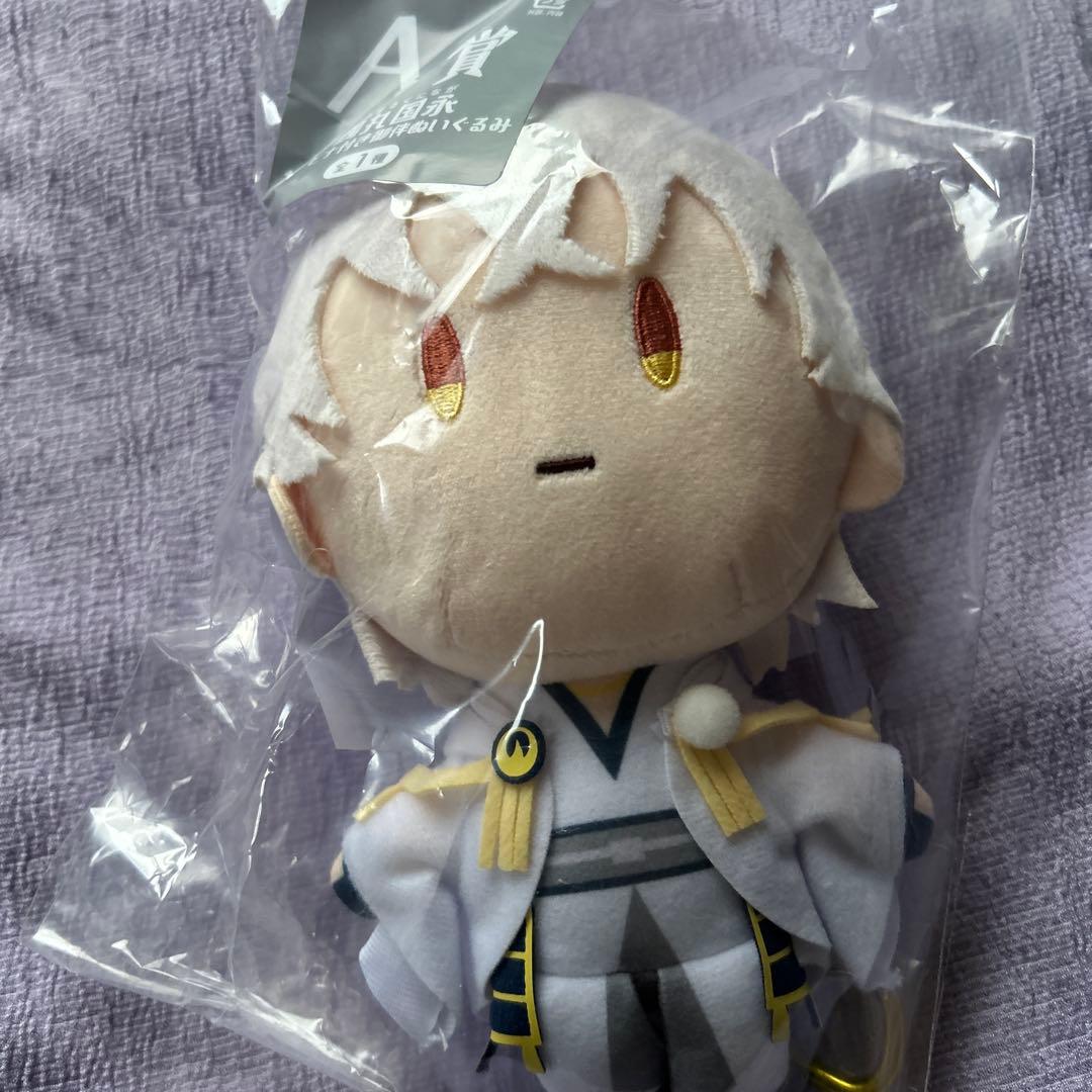 刀剣乱舞　んまほっぺ　ぬいぐるみ　御伴散歩　鶴丸　肥前忠広　燭台切　長谷部