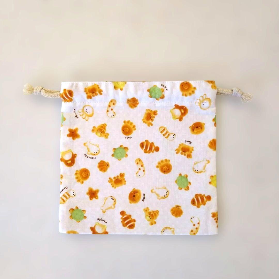 No.3102　コップ袋×3＆お箸袋＆ランチマット(25×35)　計6点セット