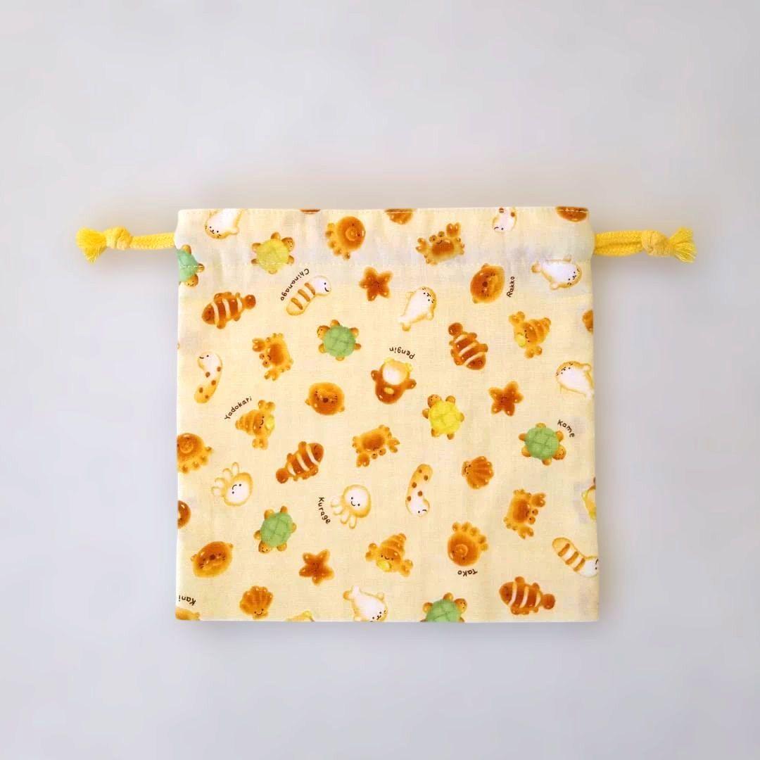 No.3102　コップ袋×3＆お箸袋＆ランチマット(25×35)　計6点セット