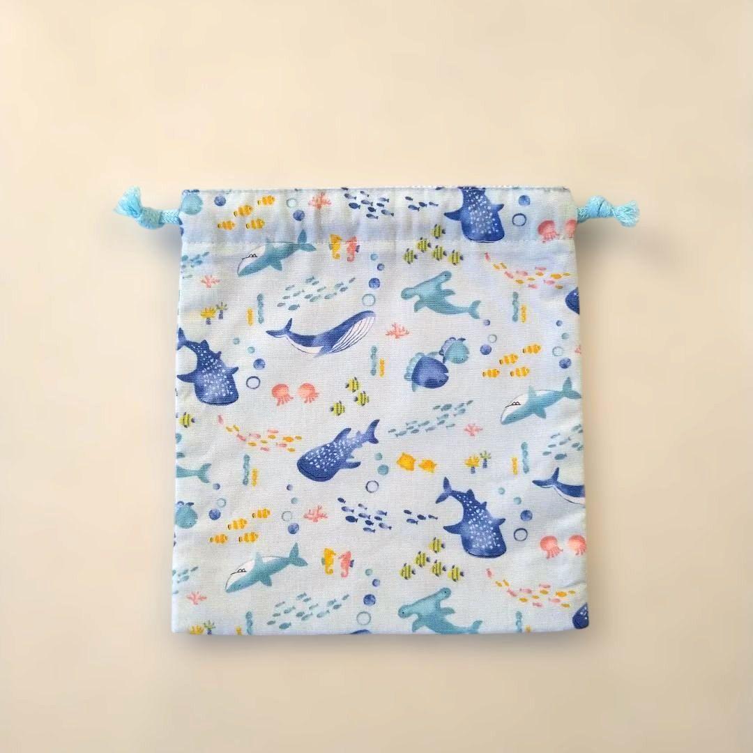 No.3102　コップ袋×3＆お箸袋＆ランチマット(25×35)　計6点セット