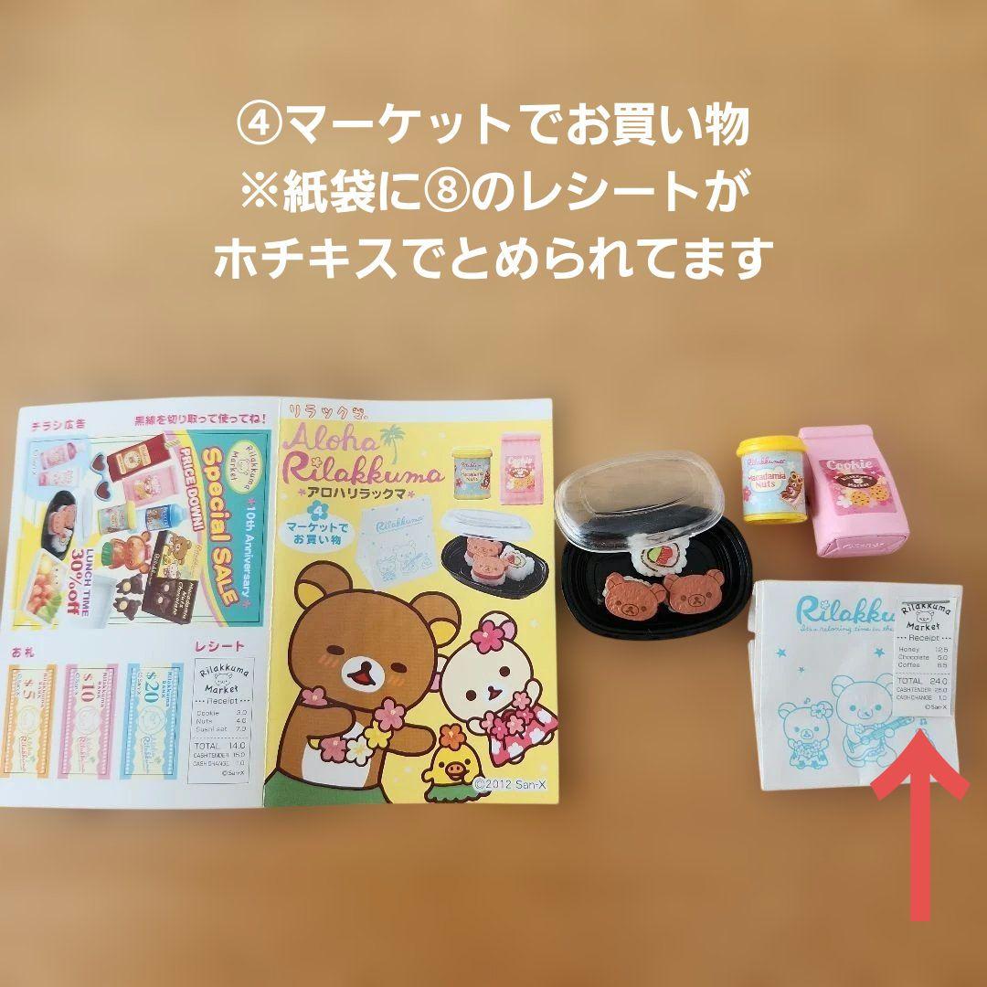 RT-124827 アロハリラックマ ショーケース付き コンプリート