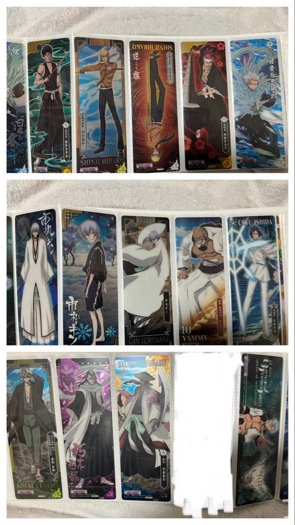 BLEACH ブリーチ カードガム 大量まとめ売り 190枚以上 収納ファイル付