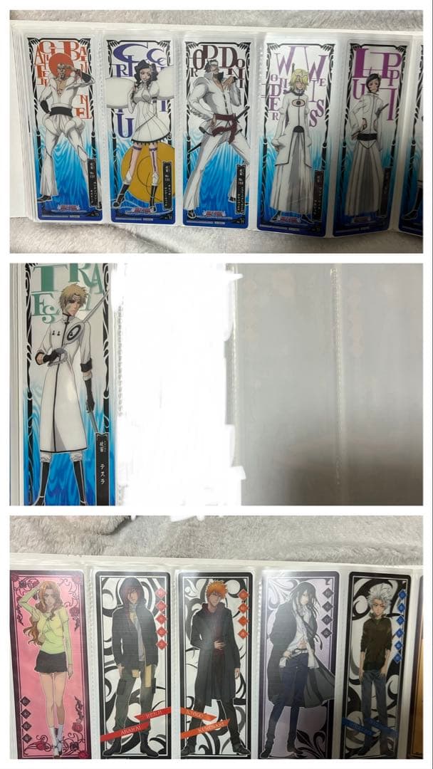 BLEACH ブリーチ カードガム 大量まとめ売り 190枚以上 収納ファイル付
