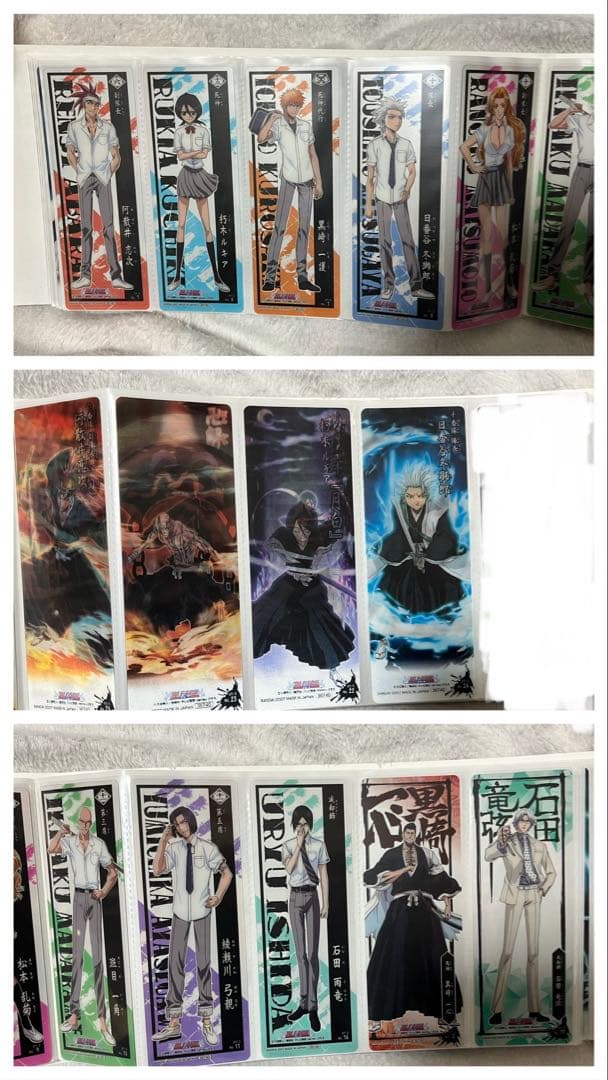 BLEACH ブリーチ カードガム 大量まとめ売り 190枚以上 収納ファイル付