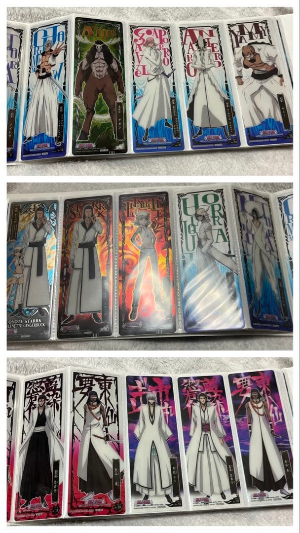 BLEACH ブリーチ カードガム 大量まとめ売り 190枚以上 収納ファイル付