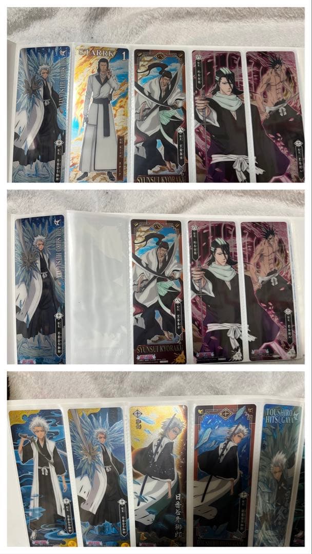 BLEACH ブリーチ カードガム 大量まとめ売り 190枚以上 収納ファイル付
