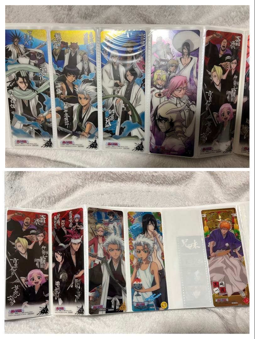 BLEACH ブリーチ カードガム 大量まとめ売り 190枚以上 収納ファイル付
