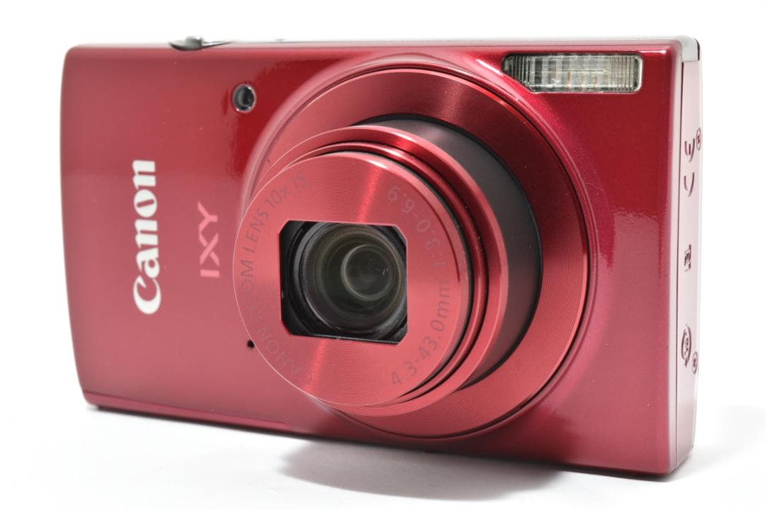 美品 Canon IXY 190 コンパクトデジタルカメラ レッド キヤノン