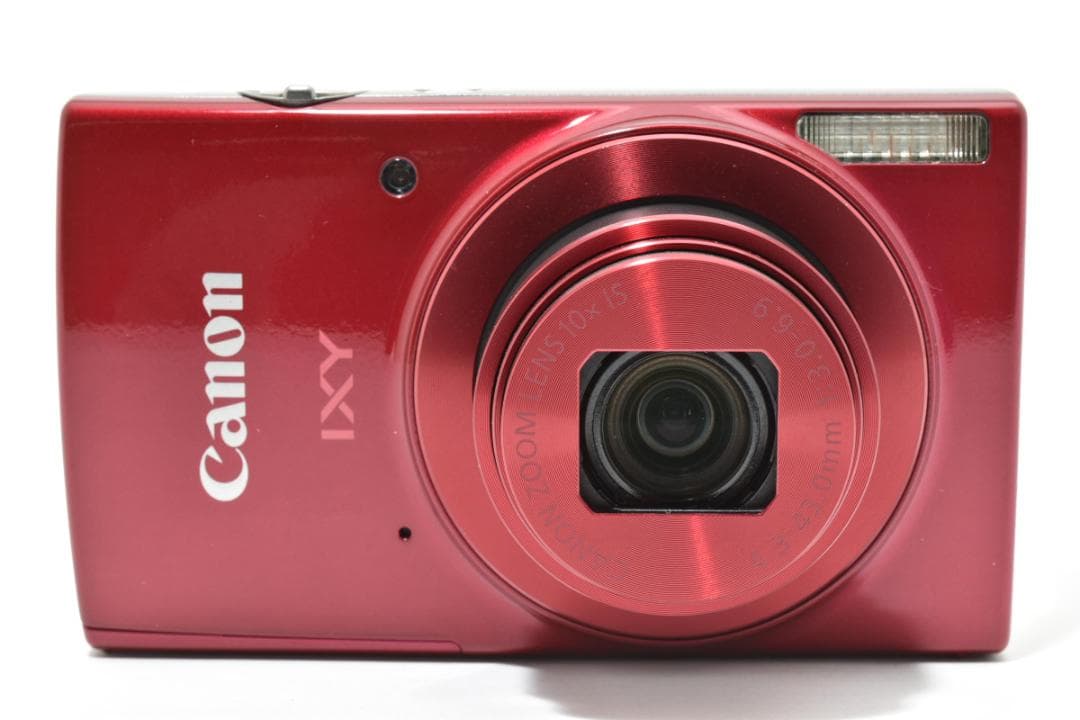 美品 Canon IXY 190 コンパクトデジタルカメラ レッド キヤノン