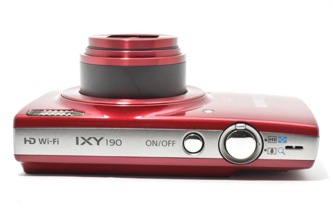 美品 Canon IXY 190 コンパクトデジタルカメラ レッド キヤノン