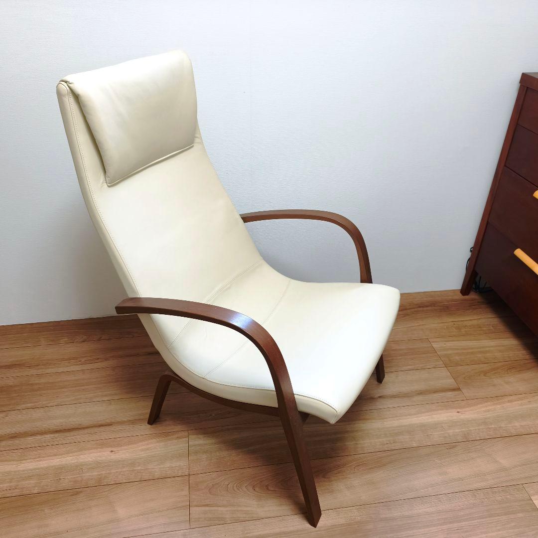 美品 カンディーハウス ライナス リビング ハイバックチェア&スツール(1/2)