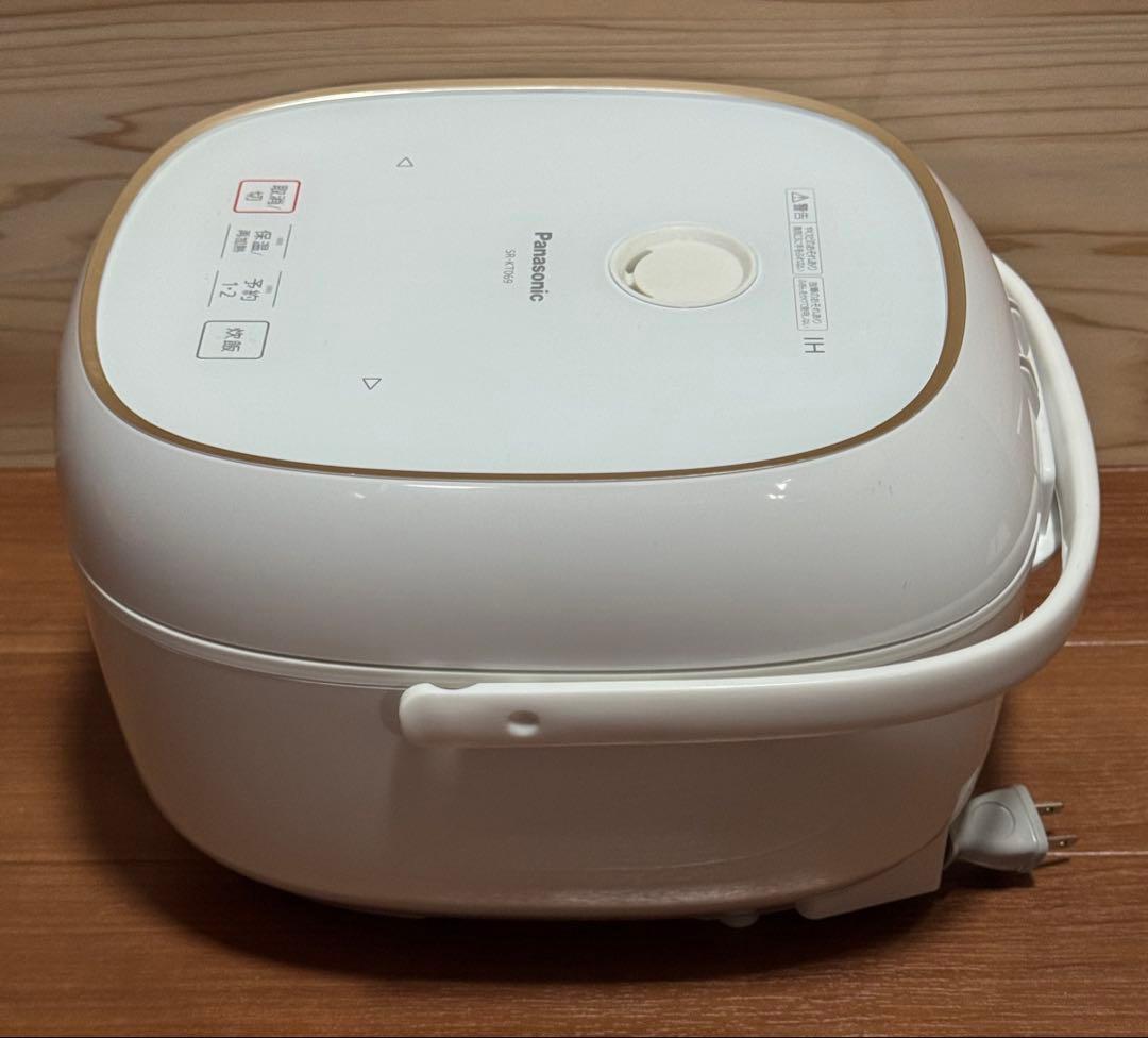 Panasonic SR-KT069炊飯器 IH加熱 3.5合 備長炭釜