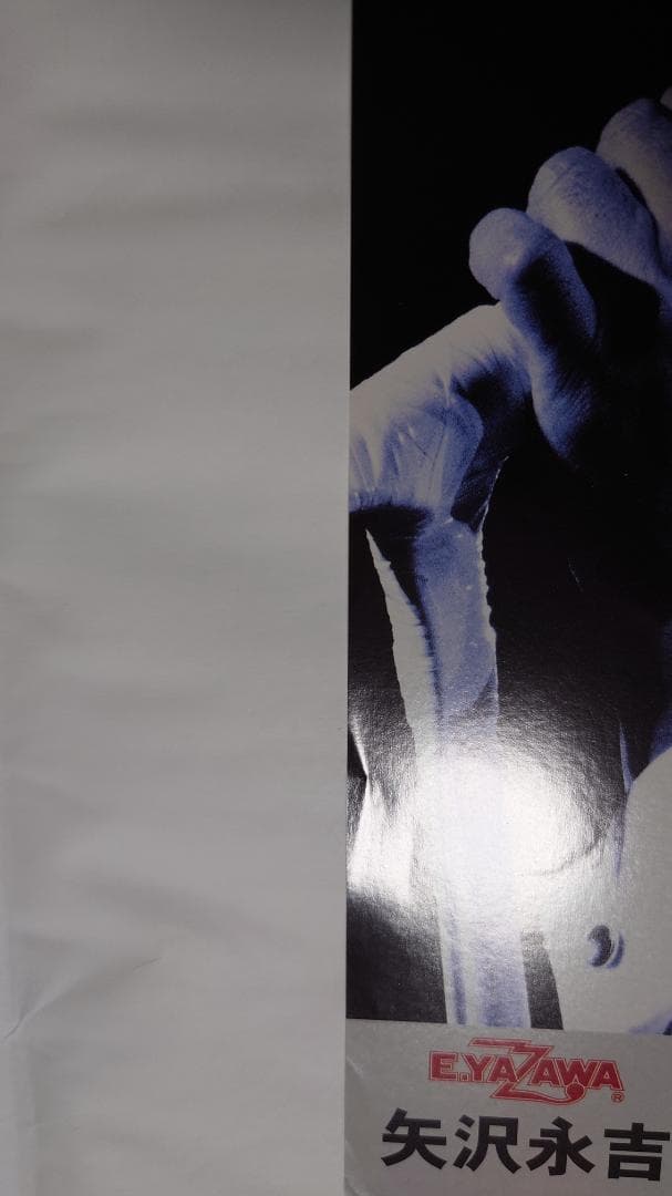 ★矢沢永吉・2001年・大阪城ホ－ル・B5サイズチラシ