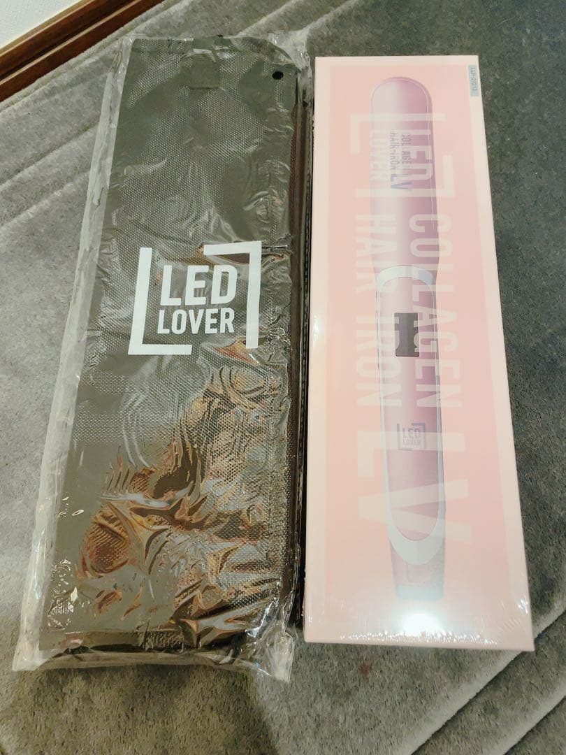 新品　LED LOVER COLLAGEN ヘアアイロン
