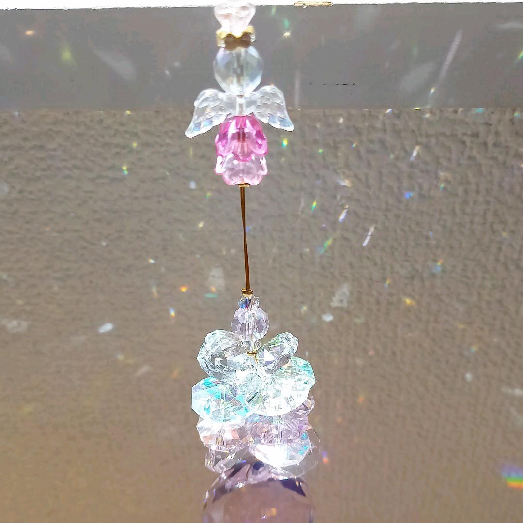 サンキャッチャー♡ハンドメイド「ラブリーエンジェル♡」