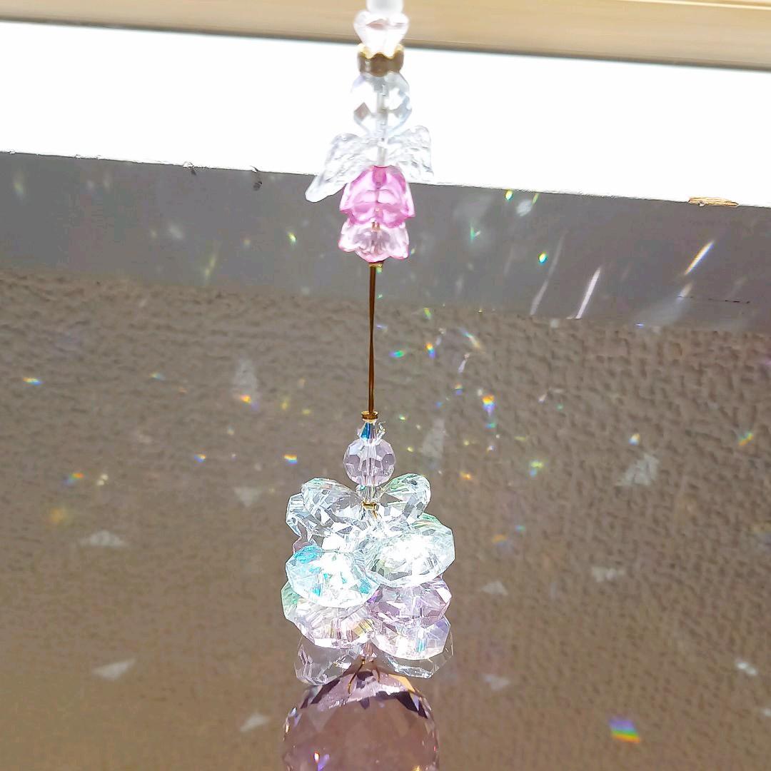 サンキャッチャー♡ハンドメイド「ラブリーエンジェル♡」
