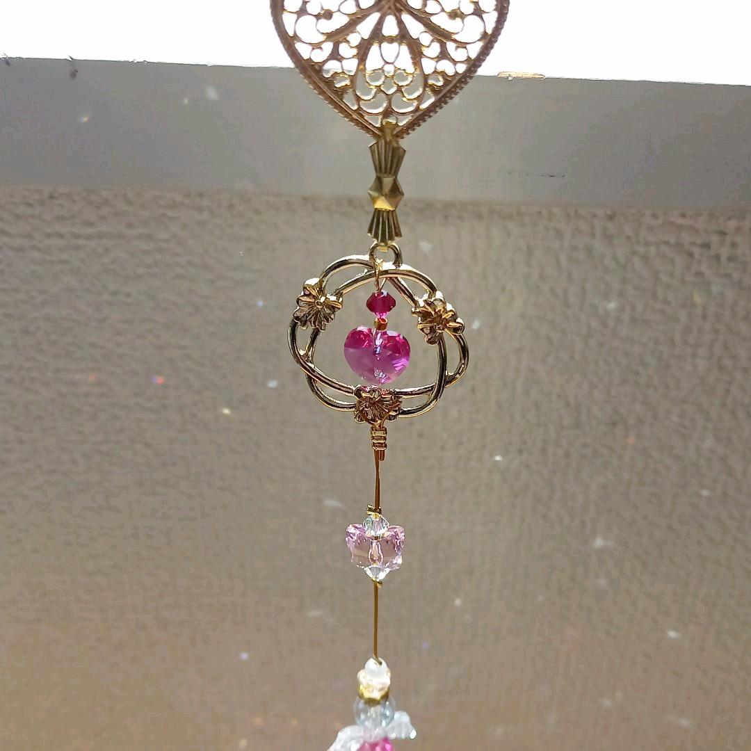 サンキャッチャー♡ハンドメイド「ラブリーエンジェル♡」