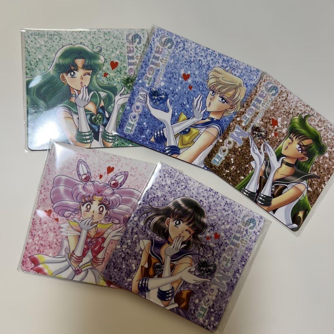 2026年　明治×セーラームーンコラボ　マグネットシート　コンプリートセット