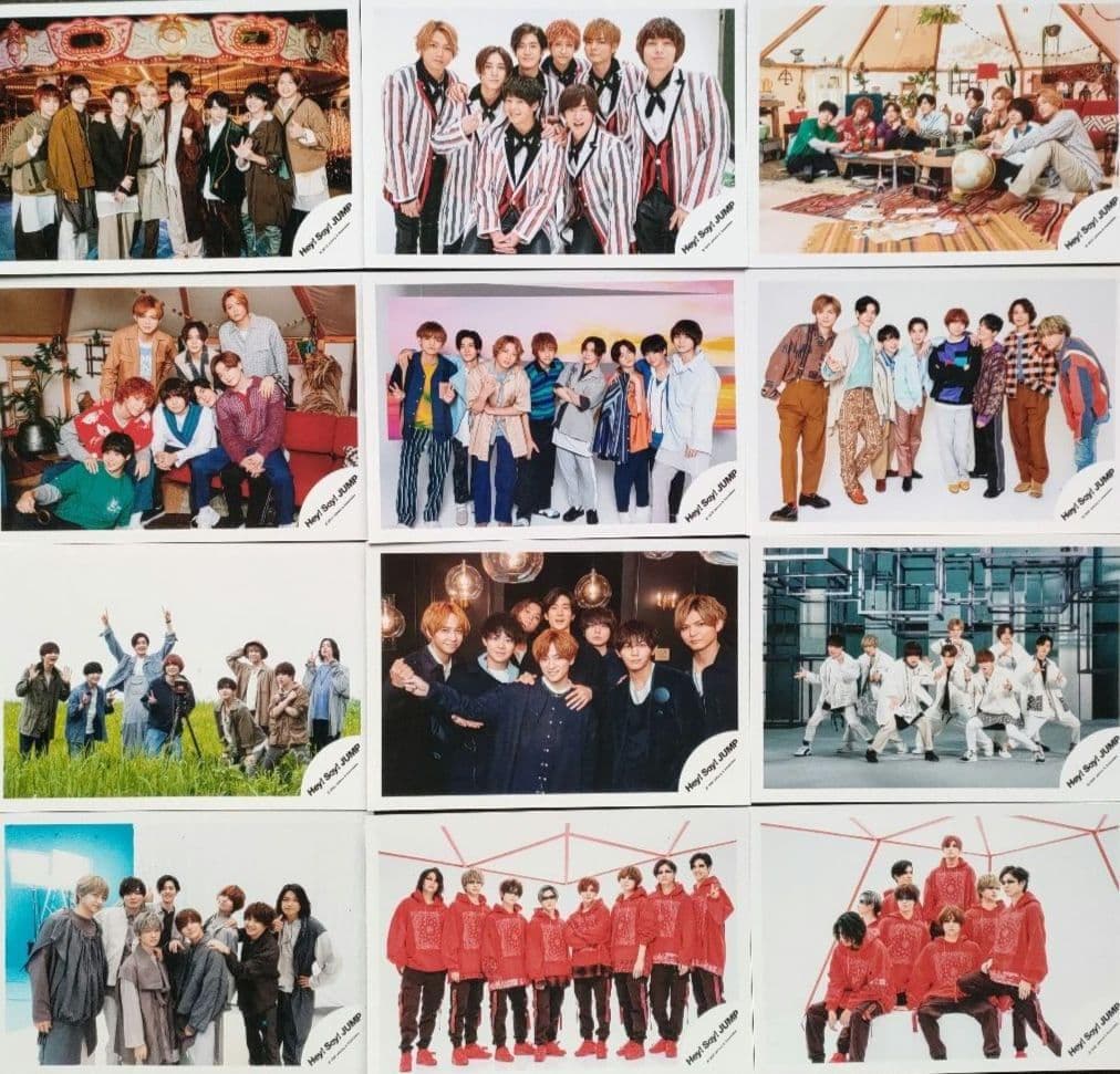 Hey!Say!Jump 公式写真 ① 集合 デビュー～2023