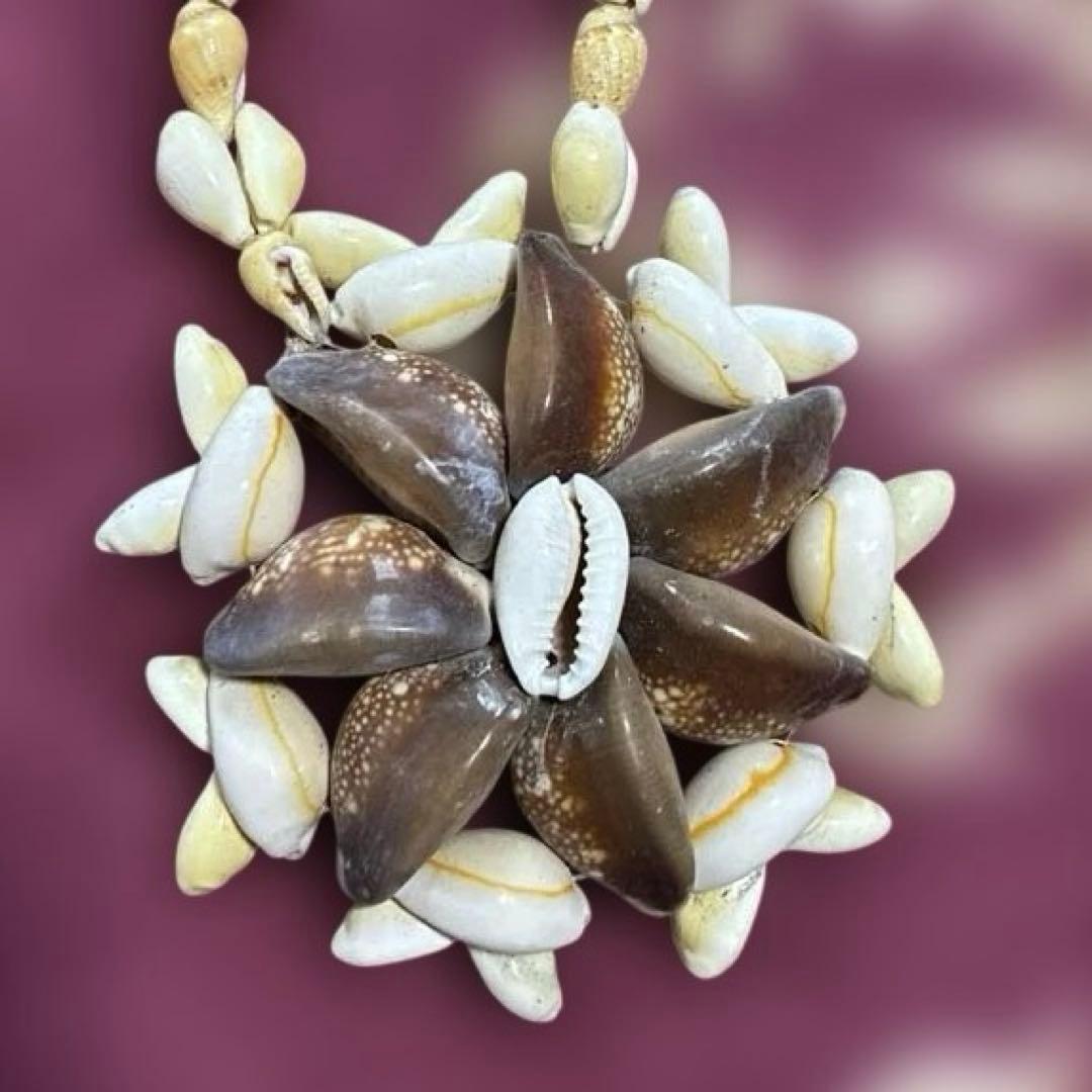 【ヴィンテージ】ハワイアンシェルネックレス