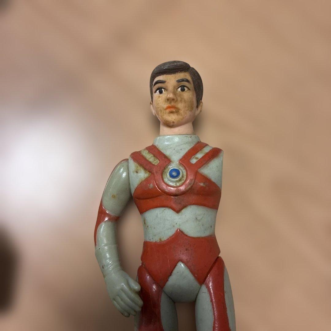 ブルマァク　ウルトラマンエース　面取れソフビ