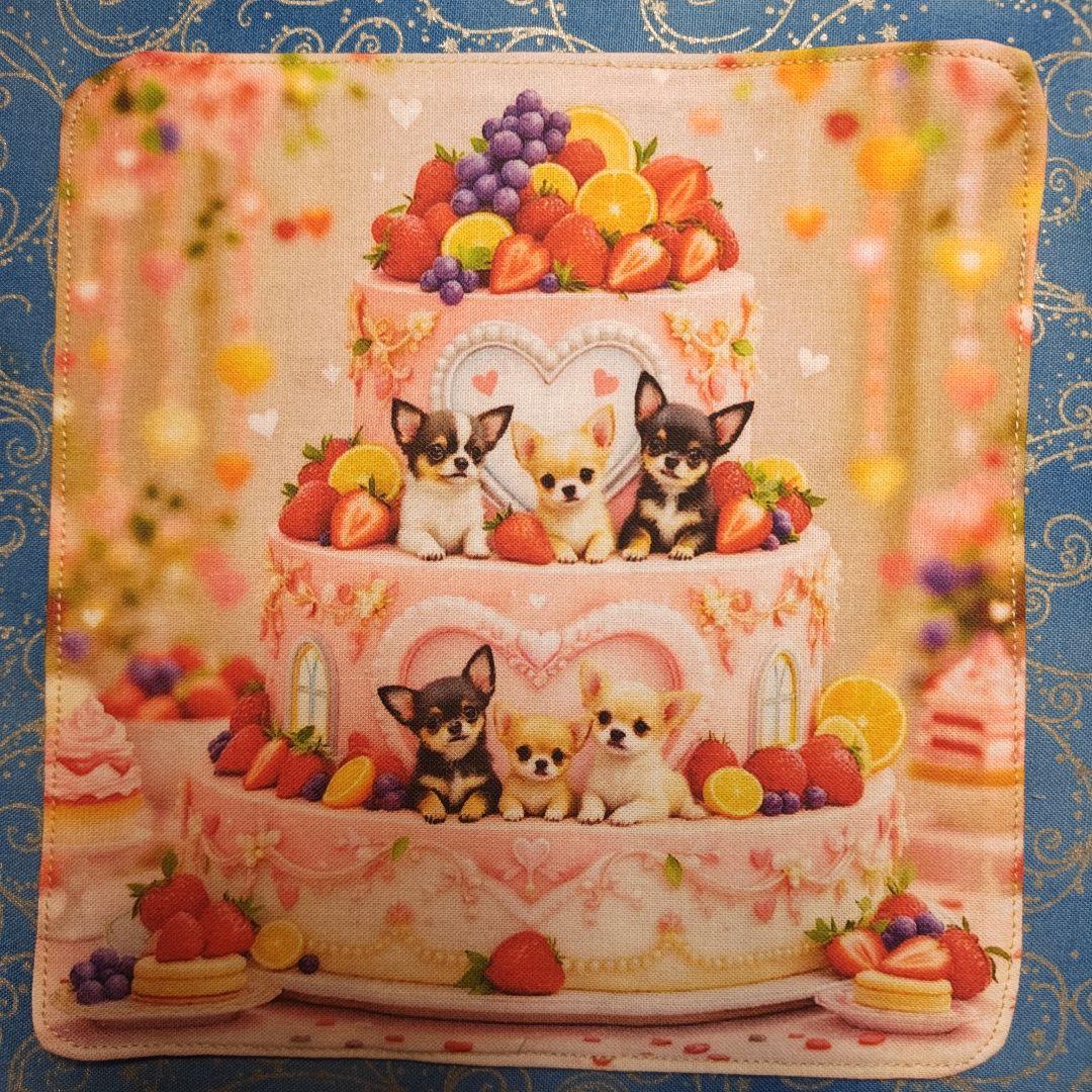 あしべ☆　ハンカチ　チワワちゃん柄　18枚