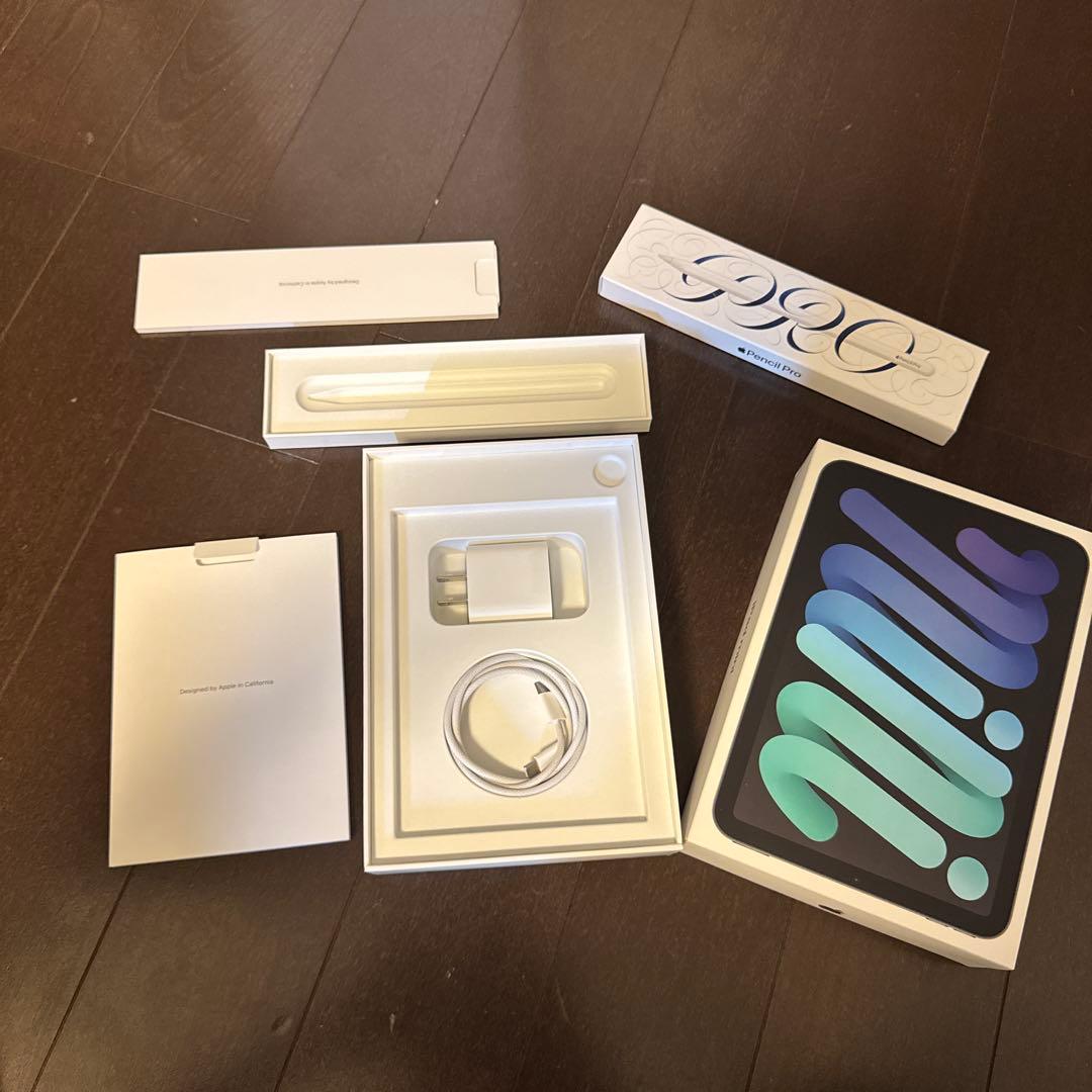 iPad mini 第7世代128Wi-Fi Apple Pencil pro