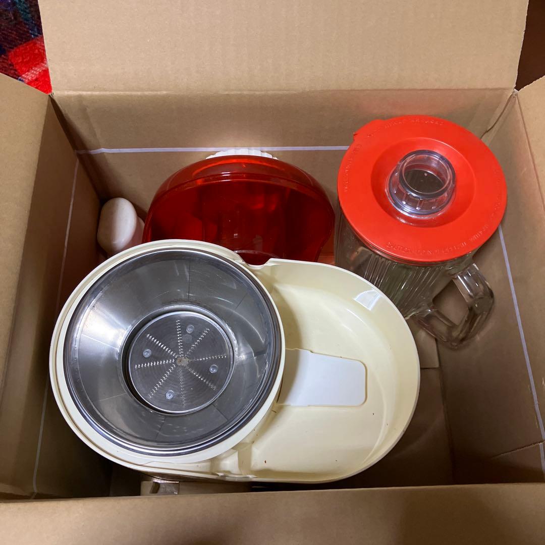 National MJ-555G ジュースミキサー　レトロ家電　レトロポップ