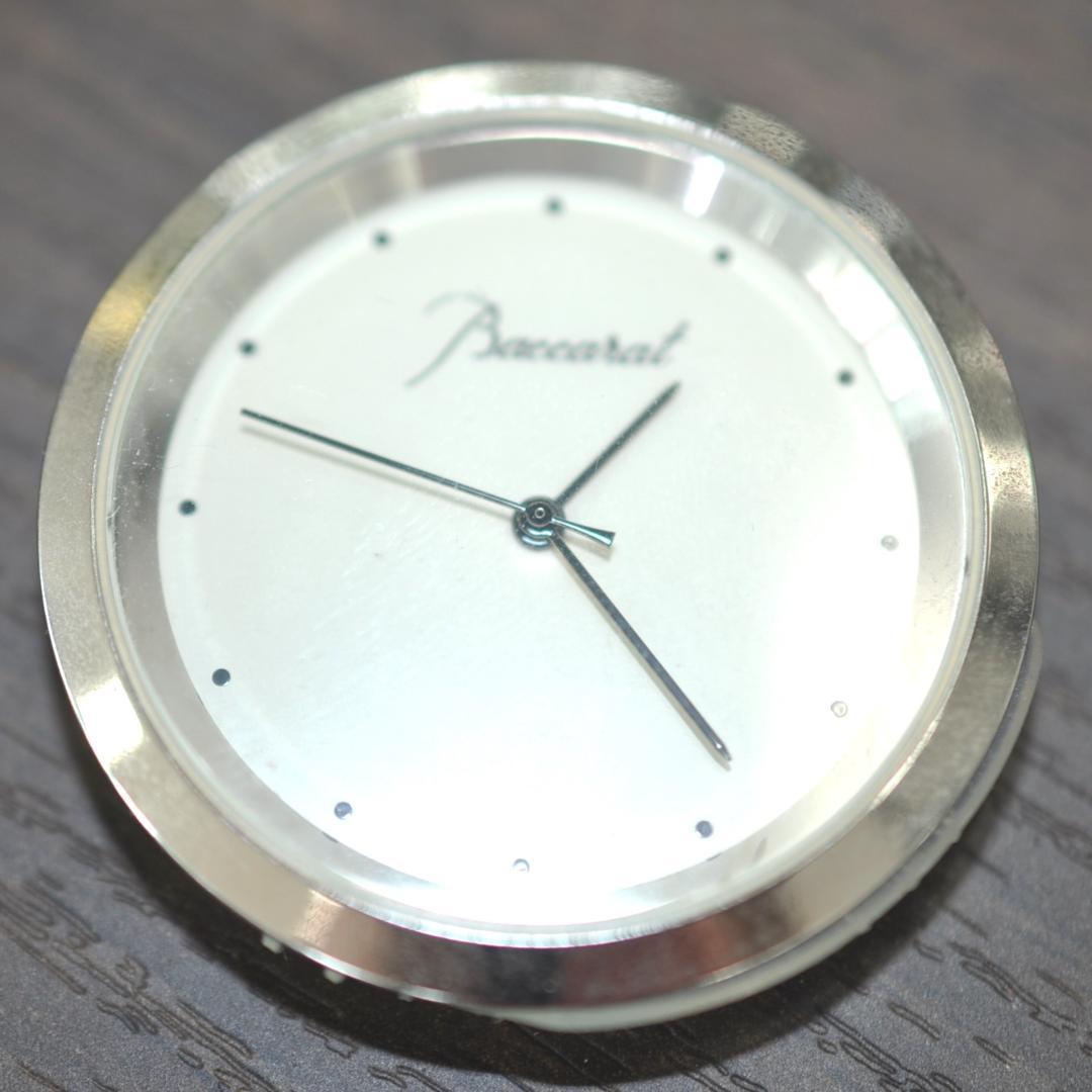 BACCARAT バカラ エキノックス 置時計 TA1915