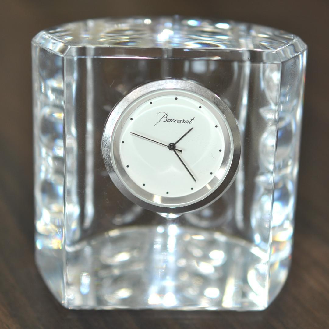 BACCARAT バカラ エキノックス 置時計 TA1915