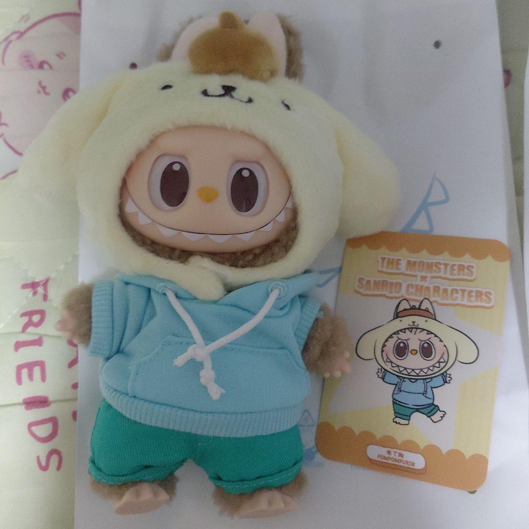 POP MART　サンリオ　ラブブ　コラボ　ポチャッコ　ポムポムプリン