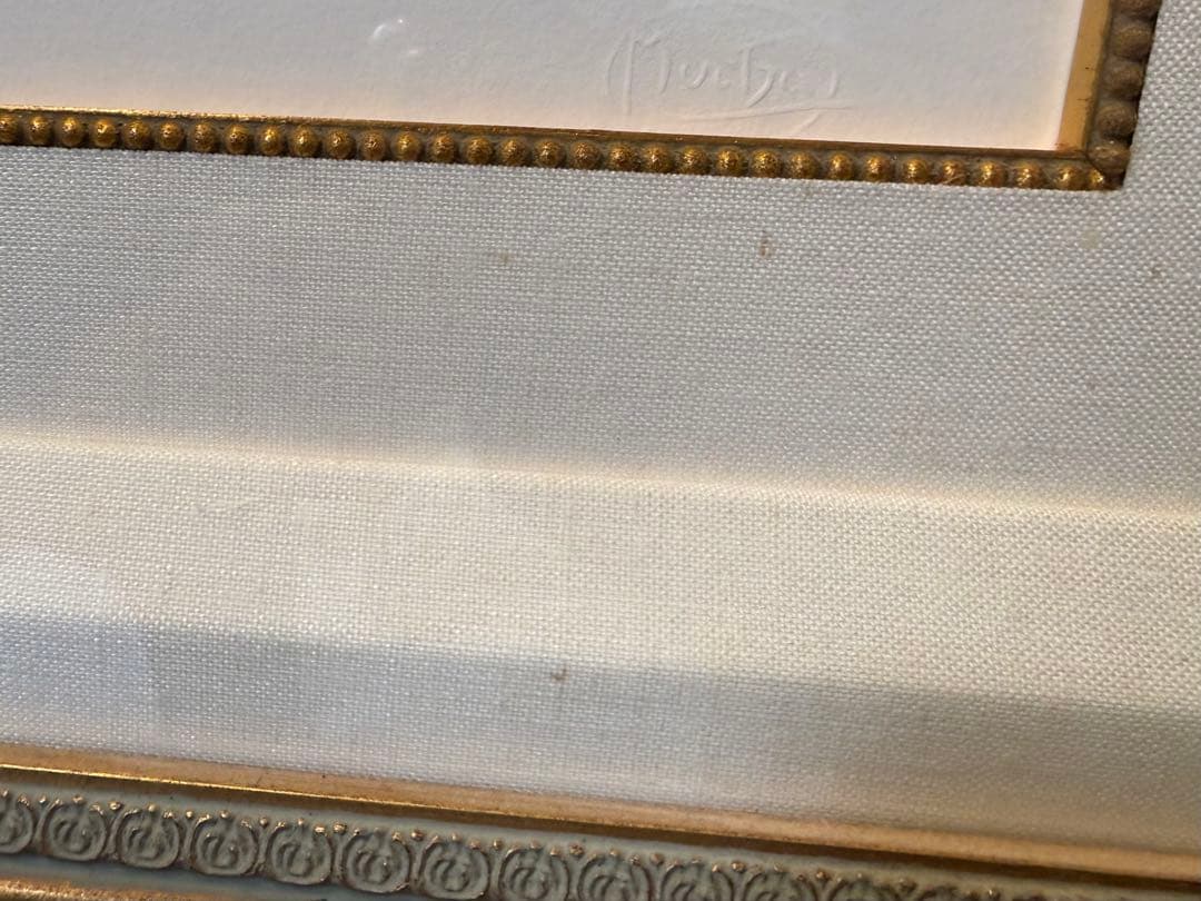 ミュシャ『黄昏（Dusk/Twilight）』リトグラフ(172/300)