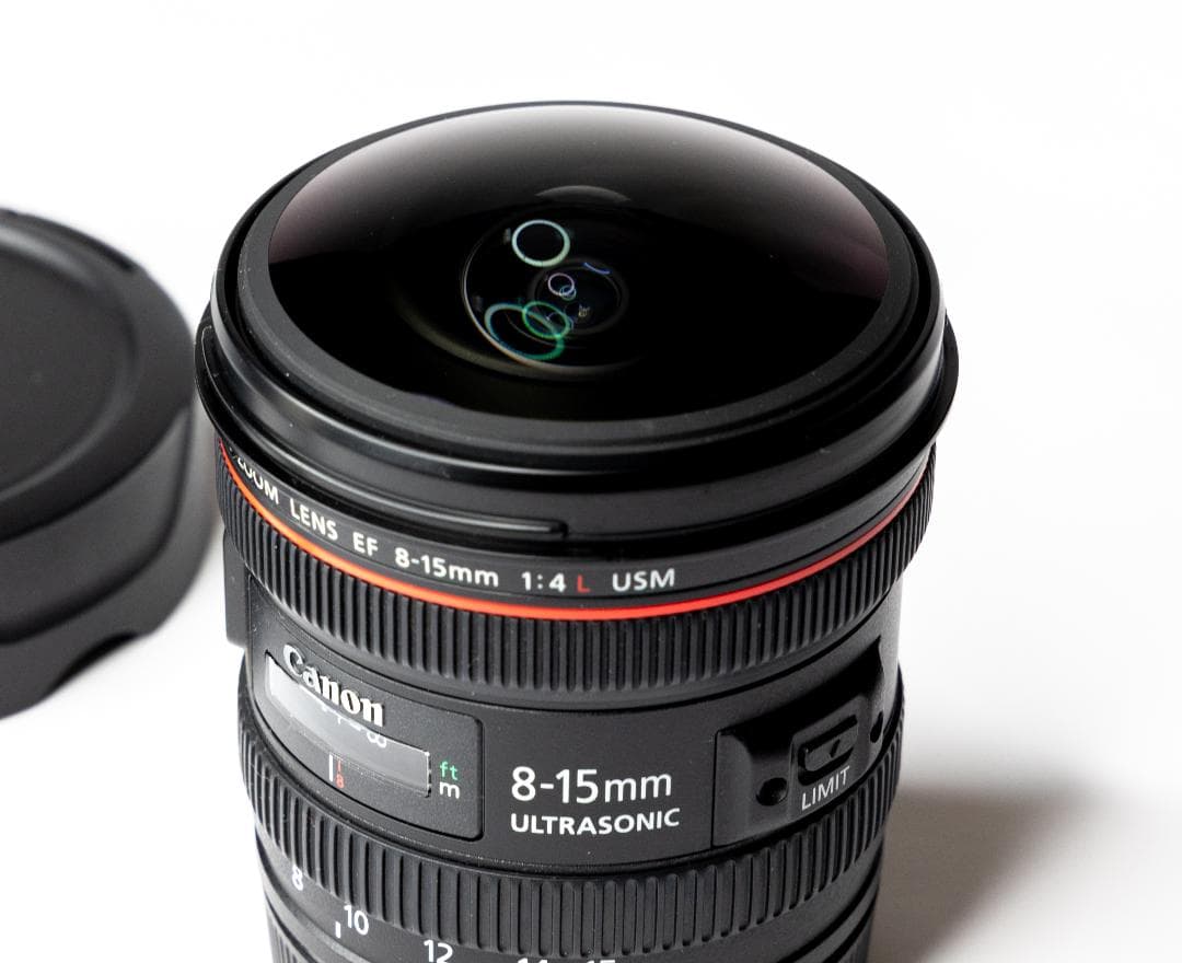 【美品】CANON キヤノン EF8-15mm F4L フィッシュアイ USM