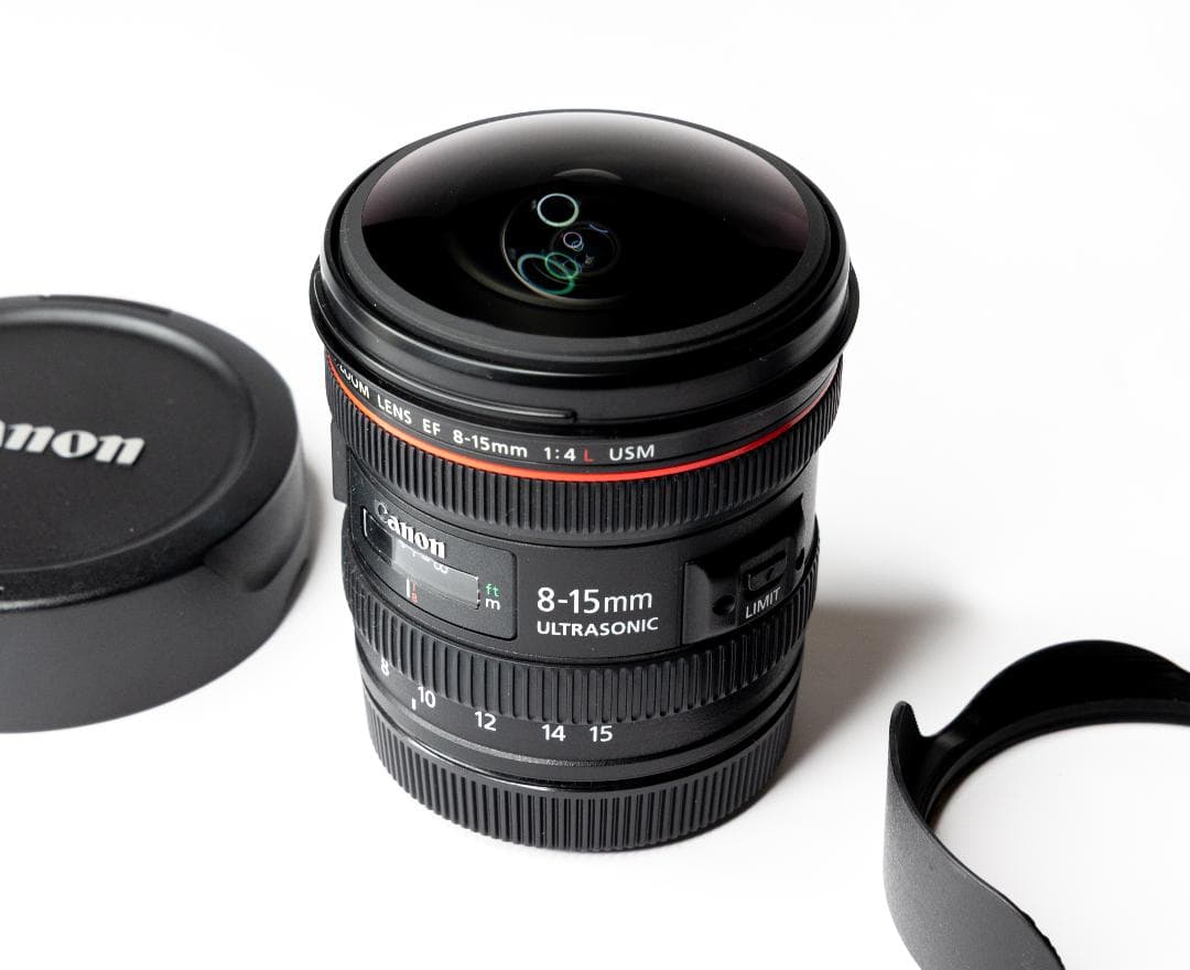 【美品】CANON キヤノン EF8-15mm F4L フィッシュアイ USM