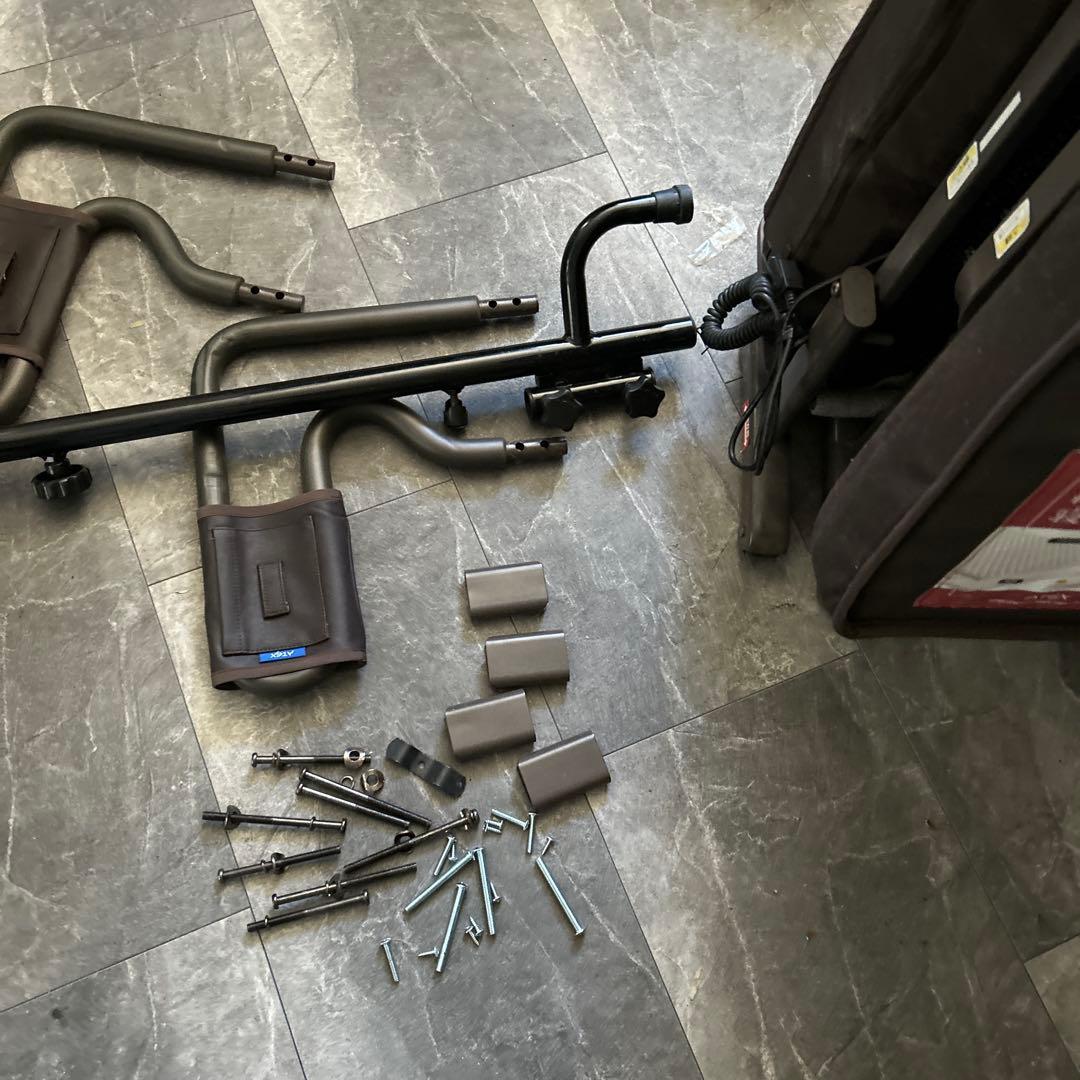 電動ベッド 1モーター 背と脚連動 ブラウン マットレス 家庭用