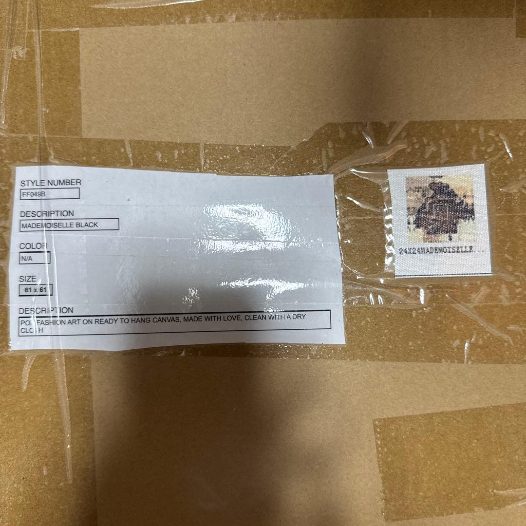 FLUORESCENT PALACE 絵　60cm×60cm