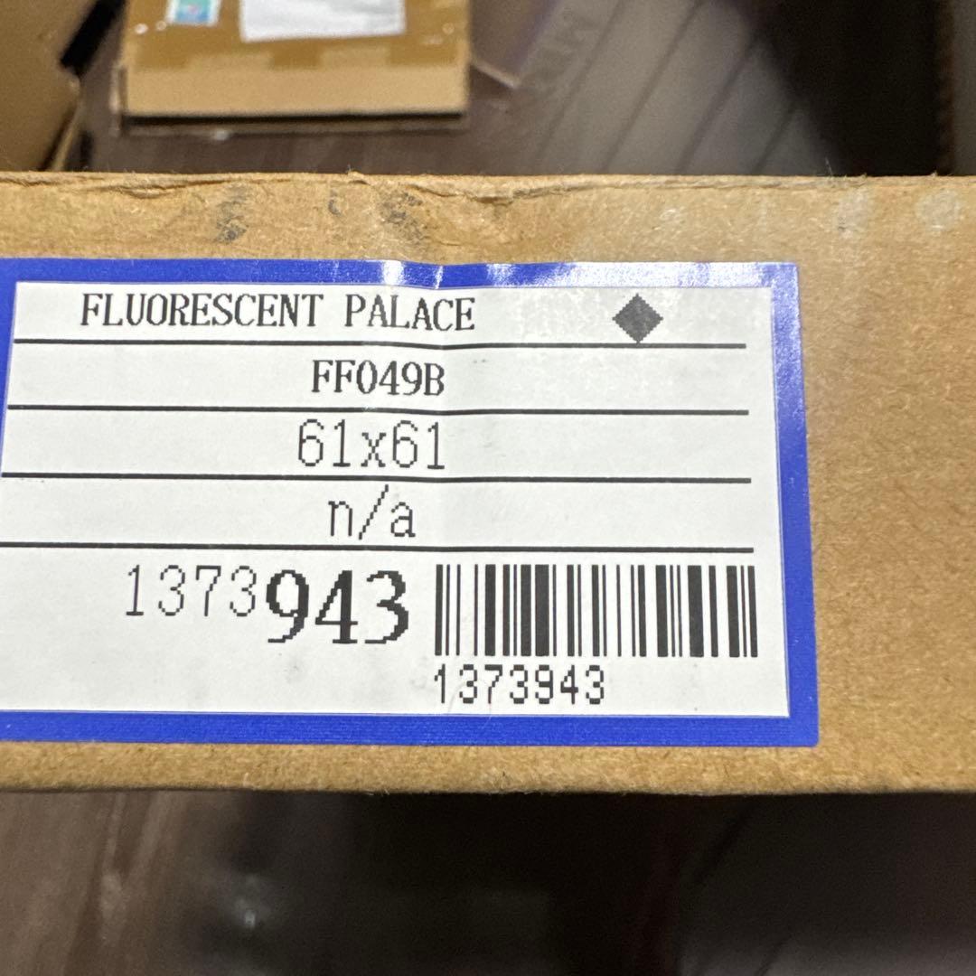 FLUORESCENT PALACE 絵　60cm×60cm